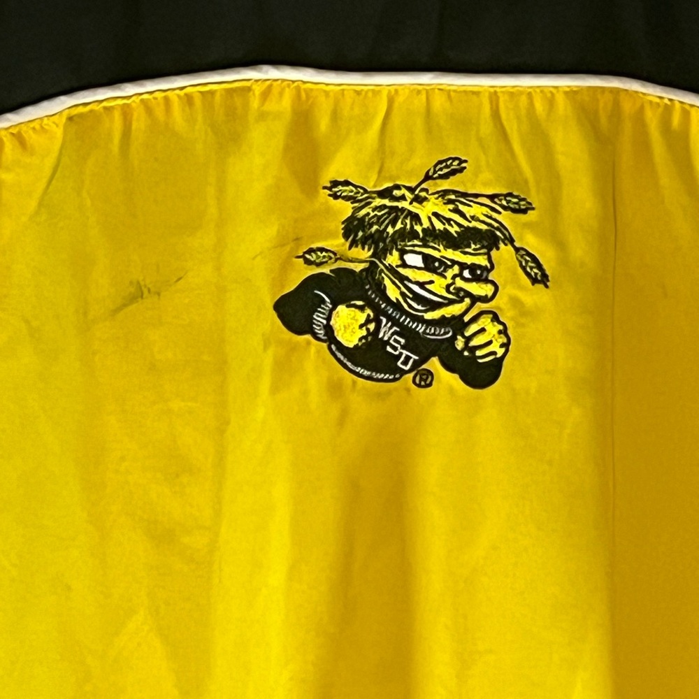 58 Sports Wichita State Shockers Vintage Windbreaker Batting Pullover Jacket - Picture 5 of 8
